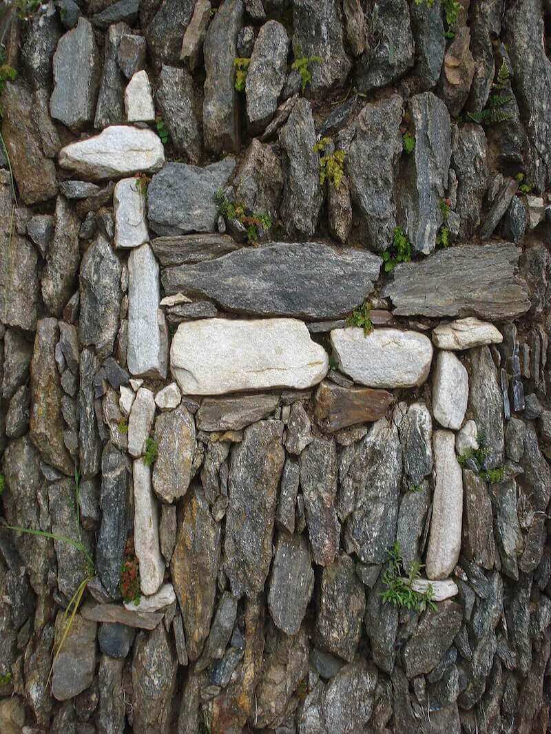 White stone of Llama at Choquequirao